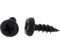 Саморез клоп КРЕП-КОМП острый, черный, 3,5x9,5 мм, 250 шт. кчо95мф