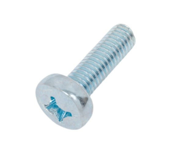 Винт с полукруглой головкой Tech-Krep DIN 7985, цинк, M6x20, 750 шт. 133548