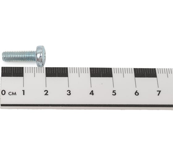 Винт с полукруглой головкой Tech-Krep DIN 7985, цинк, M5x16, 250 шт. 133536