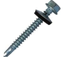 Саморез кровельный по металлу HARDWEX ТМ HWX7-W-P9-6.3x50 мм, св.№3, цинк, 100 шт. 5190000240539