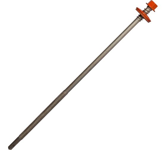 Саморез для сэндвич-панелей HARDWEX ТМ HWX16-P20-6.3/5.5x205 мм, св.№6, RUSPERT, RAL 2004, 50 шт. 5190002409064