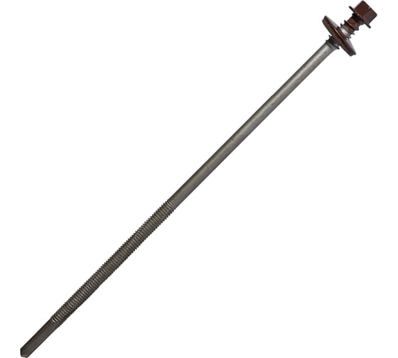 Саморез для сэндвич-панелей HARDWEX ТМ HWX16-P20-6.3/5.5x190 мм, св.№6, RUSPERT, RAL 8017, 50 шт. 5190002408951