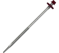 Саморез для сэндвич-панелей HARDWEX ТМ HWX16-P20-6.3/5.5x160 мм, св.№6, RUSPERT, RAL 3005, 50 шт. 5190002408500