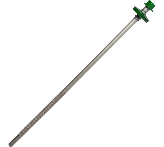 Саморез для сэндвич-панелей HARDWEX ТМ HWX16-P20-6.3/5.5x205 мм, св.№6, RUSPERT, RAL 6002, 50 шт. 5190024091285