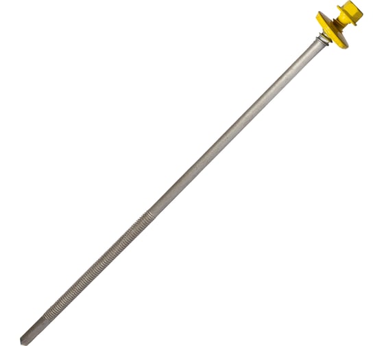 Саморез для сэндвич-панелей HARDWEX ТМ HWX16-P20-6.3/5.5x205 мм, св.№6, RUSPERT, RAL 1018, 50 шт. 5190002409057