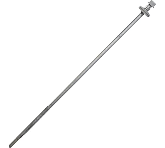 Саморез для сэндвич-панелей HARDWEX ТМ HWX16-P20-6.3/5.5x285 мм, св.№6, RUSPERT, RAL 7004, 50 шт. 5190024091896