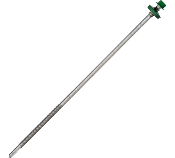 Саморез для сэндвич-панелей HARDWEX ТМ HWX16-P20-6.3/5.5x240 мм, св.№6, RUSPERT, RAL 6029, 50 шт. 5190024091599