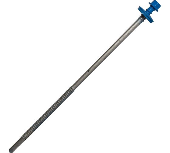 Саморез для сэндвич-панелей HARDWEX ТМ HWX16-P20-6.3/5.5x190 мм, св.№6, RUSPERT, RAL 5015, 50 шт. 5190002408852