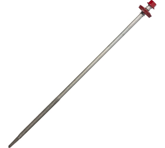 Саморез для сэндвич-панелей HARDWEX ТМ HWX16-P20-6.3/5.5x240 мм, св.№6, RUSPERT, RAL 3011, 50 шт. 5190024091513