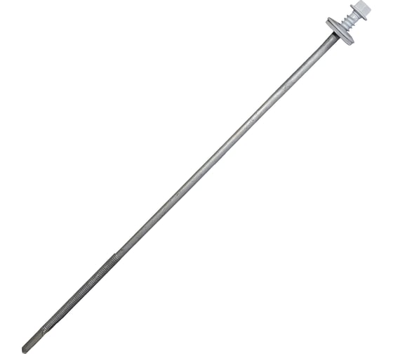 Саморез для сэндвич-панелей HARDWEX ТМ HWX16-P20-6.3/5.5x315 мм, св.№6, RUSPERT, RAL 9003, 50 шт. 5190024092244