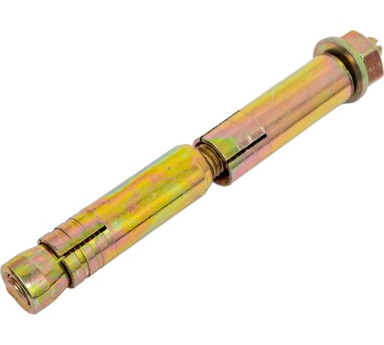 Анкерный болт Tech-Krep 2-х распорный HND 12х100 с шестигранной гайкой, 10 шт. 136672