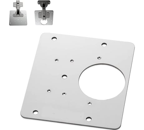 Ремонтная пластина для мебельной петли СКОБЯНОЙ Хедер 009303