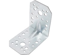 Крепежный усиленный уголок Невский Крепеж цинк, 90x90x65x2 мм 917113