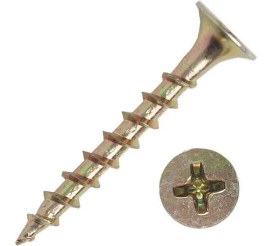 Саморез Госкреп ГД желтый цинк 3,5x45 120 шт. 9990092822