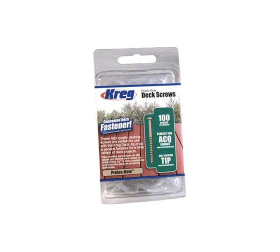 Шурупы KREG 2" Protec-Kote для DECK JIG, 100 шт. SDK-C2W-100-INT