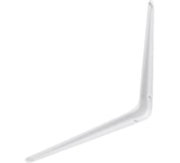 Кронштейн с ребром жесткости STARFIX 100x125 мм, белый SMP-97669-1