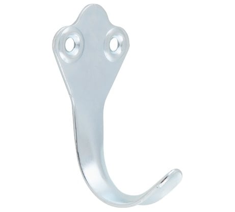 Крючок для одежды STARFIX №2 белый цинк SMP-51784-1