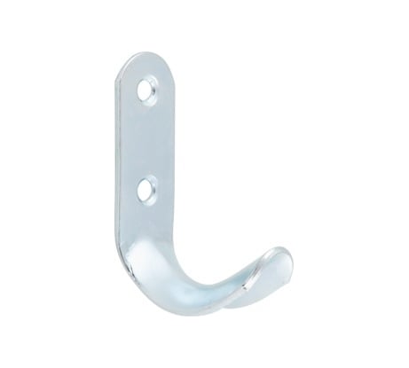 Крючок для одежды STARFIX №7 белый цинк SMP-51789-1