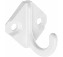 Крючок для одежды STARFIX №25 белый SMP-74243-1