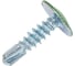 Саморез с прессшайбой STARFIX 4,2x16 мм, цинк, со сверлом, RAL 6002, 400 шт. SMC1-40883-400 1