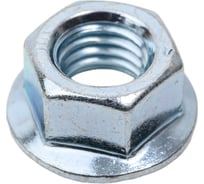 Гайка с фланцем STARFIX М10, цинк, класс прочности 6, DIN 6923, 50 шт. SMP2-66045-50