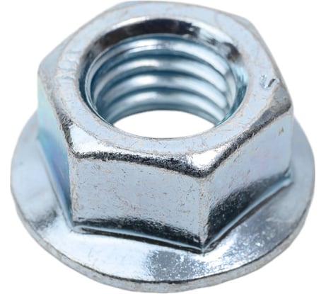 Гайка с фланцем STARFIX М10, цинк, класс прочности 6, DIN 6923, 50 шт. SMP2-66045-50