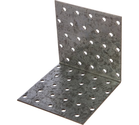 Крепежный угол Зубр МАСТЕР равносторонний, 100х100х100 мм, 20 шт. 310205-100-100 1