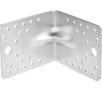 Усиленный крепежный угол Зубр МАСТЕР 90х105х105 мм, 20 шт. 310115-90-105