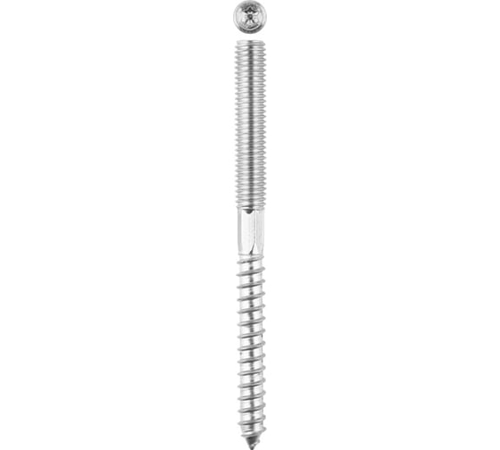 Сантехническая шпилька Зубр шестигранник, Torx 25, оцинкованная, М8x90 мм, 900 шт. 37870-08-090-900 1