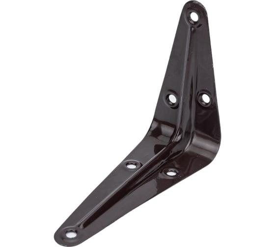 Уголок-кронштейн STAYER MASTER 100х75 мм, коричневый 37400-3