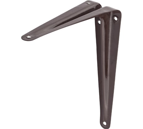 Уголок-кронштейн STAYER MASTER 125х100 мм, коричневый 37401-3