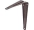 Уголок-кронштейн STAYER MASTER 300х250 мм, коричневый 37405-3 1