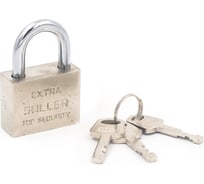 Навесной замок SOLLER exstra 401-40hd сатин 3602