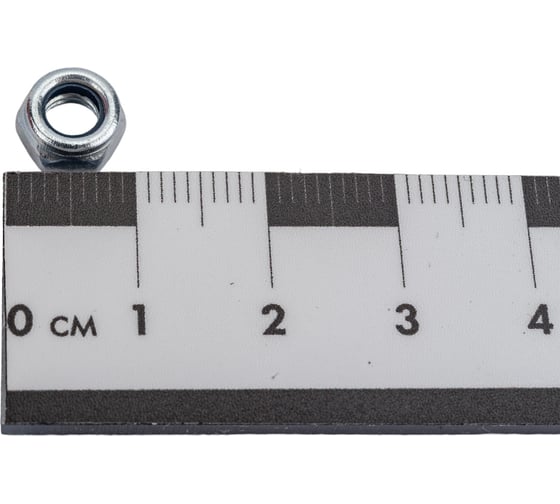 Гайка со стопорным кольцом МЕТАЛЛСЕРВИС m5, din 985, цинк, 100 шт. 1241148