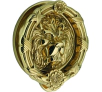 Дверная ручка-кольцо Левша коллекция L.Baskerville LB-525 Lion Round 1, золото У2-0069.З