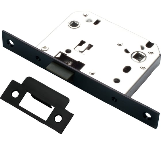 Сантехническая защелка PUERTO пластиковый язычок, черный B2B LB 2070 plastic Black 1