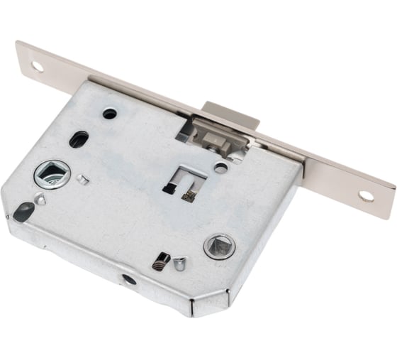 Сантехническая защелка PUERTO пластиковый язычок, никель матовый B2B LB 2070 plastic SN
