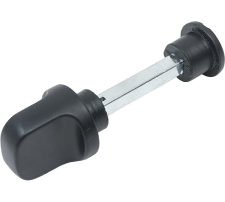 Завертка к ручкам PUERTO серия ZERO, черный INBK AL 09 zero B