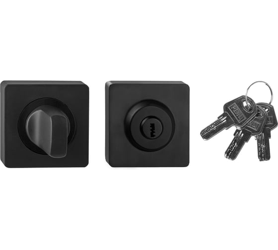 Завертка с ключом PUERTO РЕНЦ черный INBK-K 02 Black