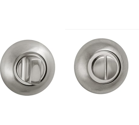 Завертка к ручкам PUERTO никель матовый/хром блестящий B2B BK AL 08 SN/CP