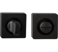 Квадратная завертка к ручкам PUERTO черный B2B BK AL 02 Black