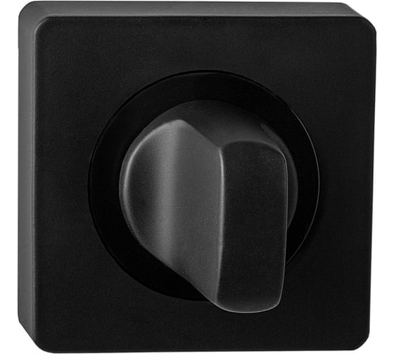 Квадратная завертка к ручкам PUERTO черный B2B BK AL 02 Black