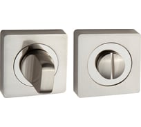 Квадратная завертка к ручкам PUERTO никель матовый/хром блестящий B2B BK AL 02 SN/CP