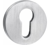 Накладка на цилиндр PUERTO серия SLIM, супер сатин хром INET AL 06 slim SSC