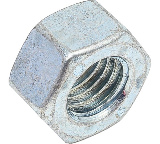 Гайка МЕТАЛЛСЕРВИС М12 ГОСТ 5915-70 цинк, 20 шт. 1239769