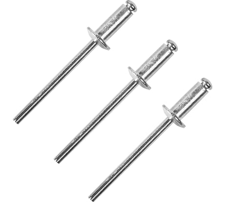 Заклепки Спец 4,0x10 мм, 50 шт., пэ пакет 3938