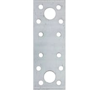 Окрашенная крепежная пластина 210х90мм, толщина 2.0м, белая Билар RAL9003 KP-210 R9003 штр