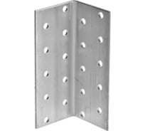 Равносторонний крепежный угол 200х40х40мм, 20шт Зубр МАСТЕР 310205-200-040