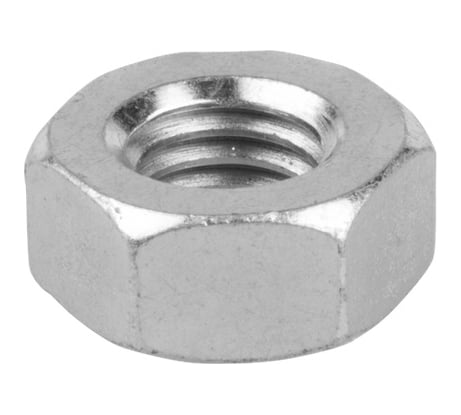 Оцинкованная шестигранная гайка ГОСТ 5927-70, M6, 5кг (примерно 2340 шт.) Зубр 303550-06