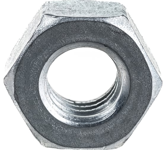 Оцинкованная шестигранная гайка ГОСТ 5927-70, M10, 5кг (примерно 479 шт.) Зубр 303550-10